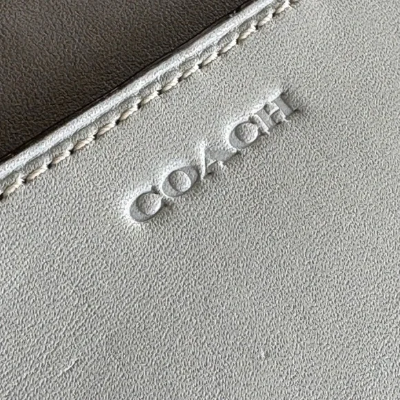 SOLD Coach 1941 Blue Colorblock Clutch Wristlet Glovetanned Gunmetal - Picture 12 of 12